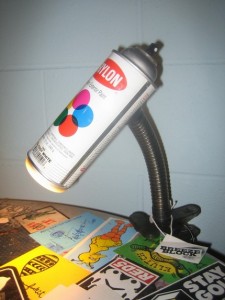 upcycling Lampara propuesta por Breeze Block Gallery
