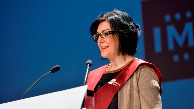 Discurso de la Alumna de IMF habla en la Graduación