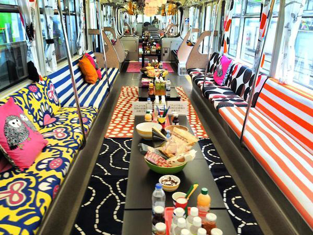 Ikea decora el metro de Tokio