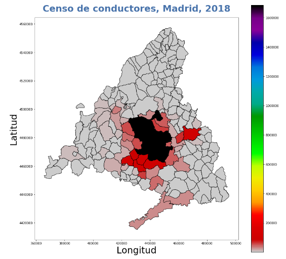 Censo de conductores de Madrid